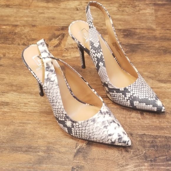 Material Girl Slingback Snack Print Heel - Picture 5 of 6